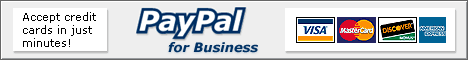 Tragen Sie sich bei PayPal ein und Sie k�nnen umgehend Kreditkartenzahlungen Ihrer Kunden entgegennehmen!